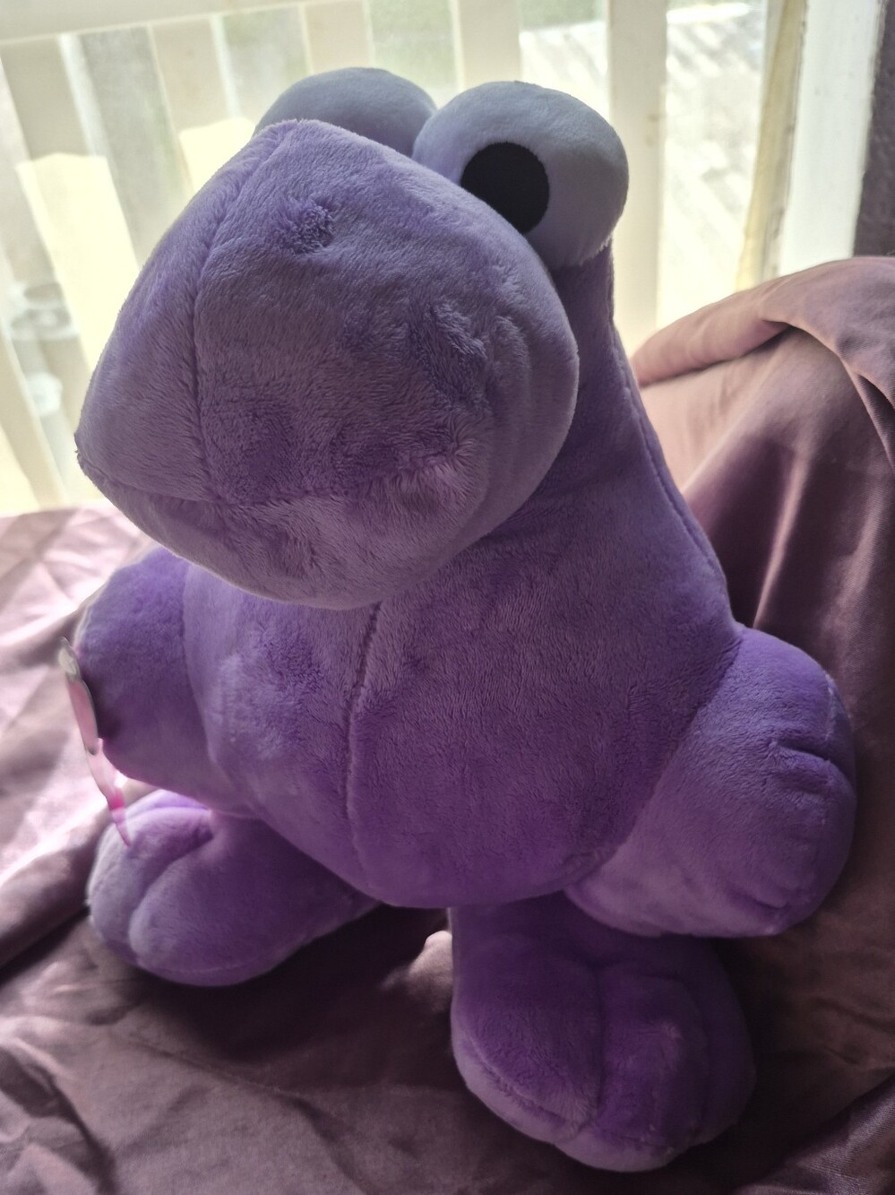 NERDS Candy Purple Mascot Plush Size 12" NWT HTF,brand ISCREAM